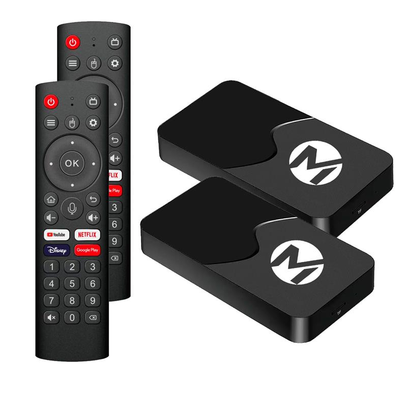 AKTION Set 2x Maximum 8.0 - Android 4K HDR Android TV Box